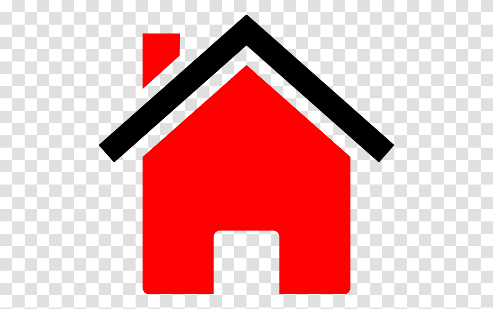 House Black Red Clip Art, Logo, First Aid, Label Transparent Png