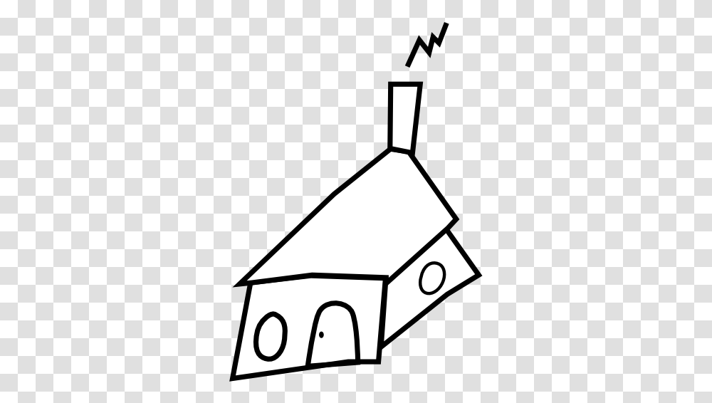 House Black White Line Art Hunky Dory Svg Colouringbook Portable Network Graphics, Spire, Tower, Architecture, Building Transparent Png