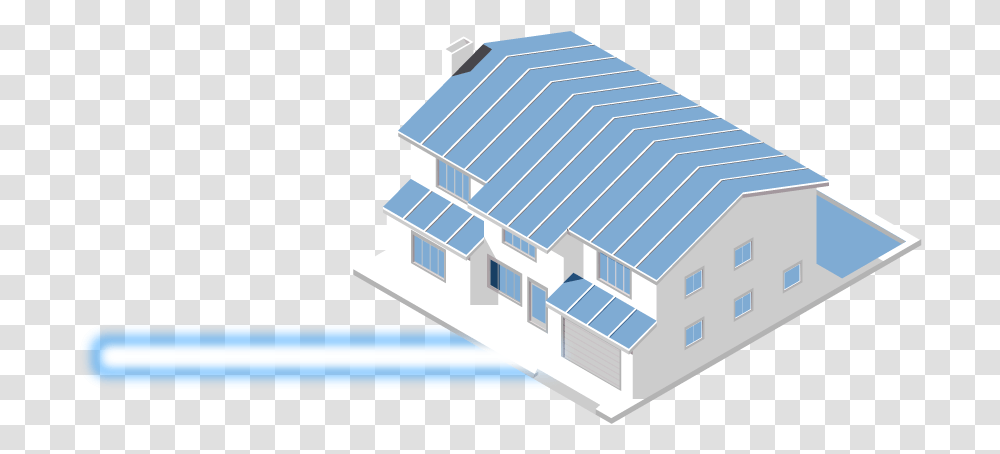 House, Building, Housing, Neighborhood, Solar Panels Transparent Png