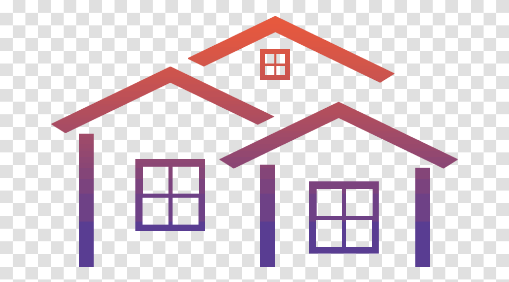 House, Building, Housing, Urban, Neighborhood Transparent Png