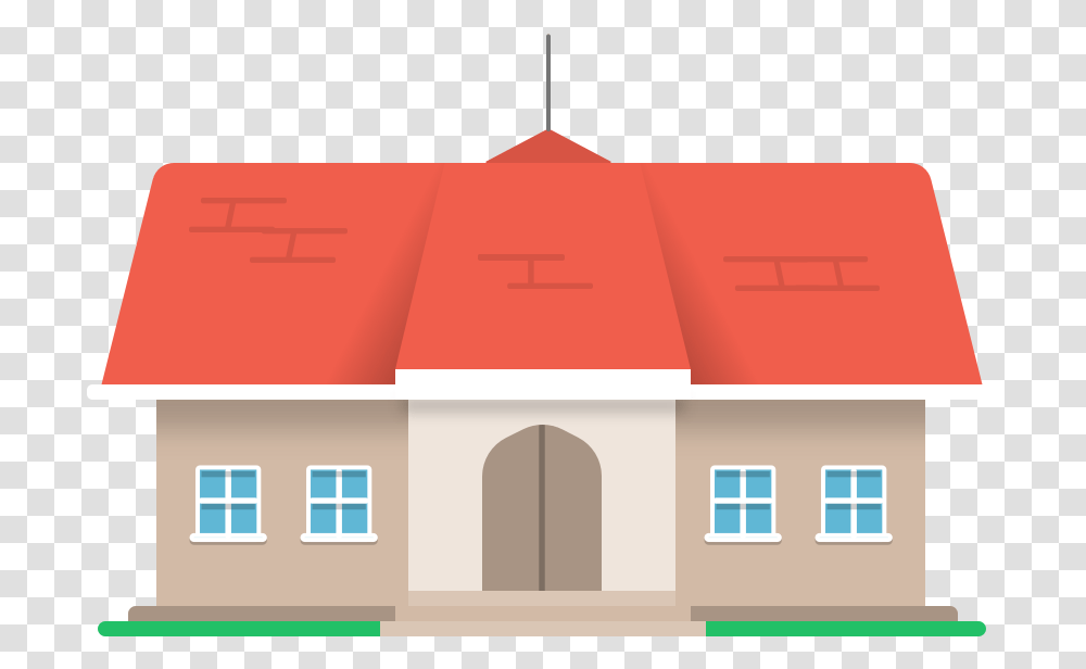 House, Building, Architecture, Plot Transparent Png