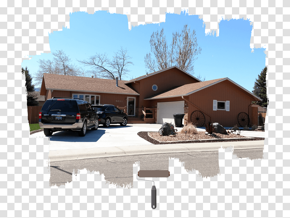 House, Car, Vehicle, Transportation, Wheel Transparent Png