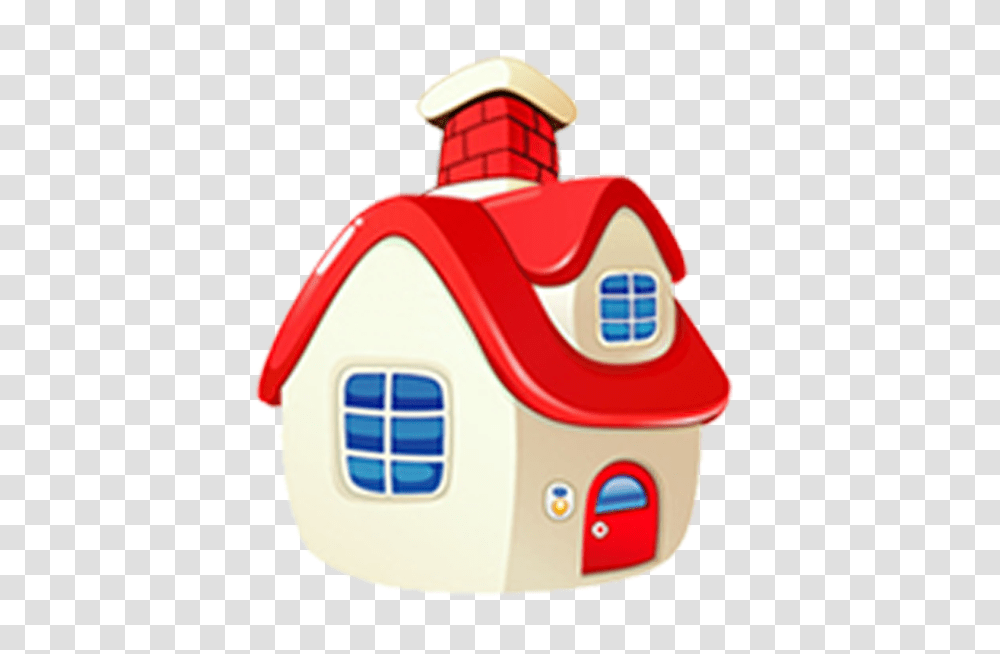 House Cartoon Icon Hq Clipart Icon Cartoon Home, Label, Outdoors Transparent Png