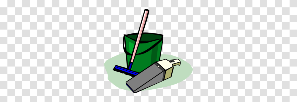 House Cleaning Clip Art, Bucket, Broom Transparent Png