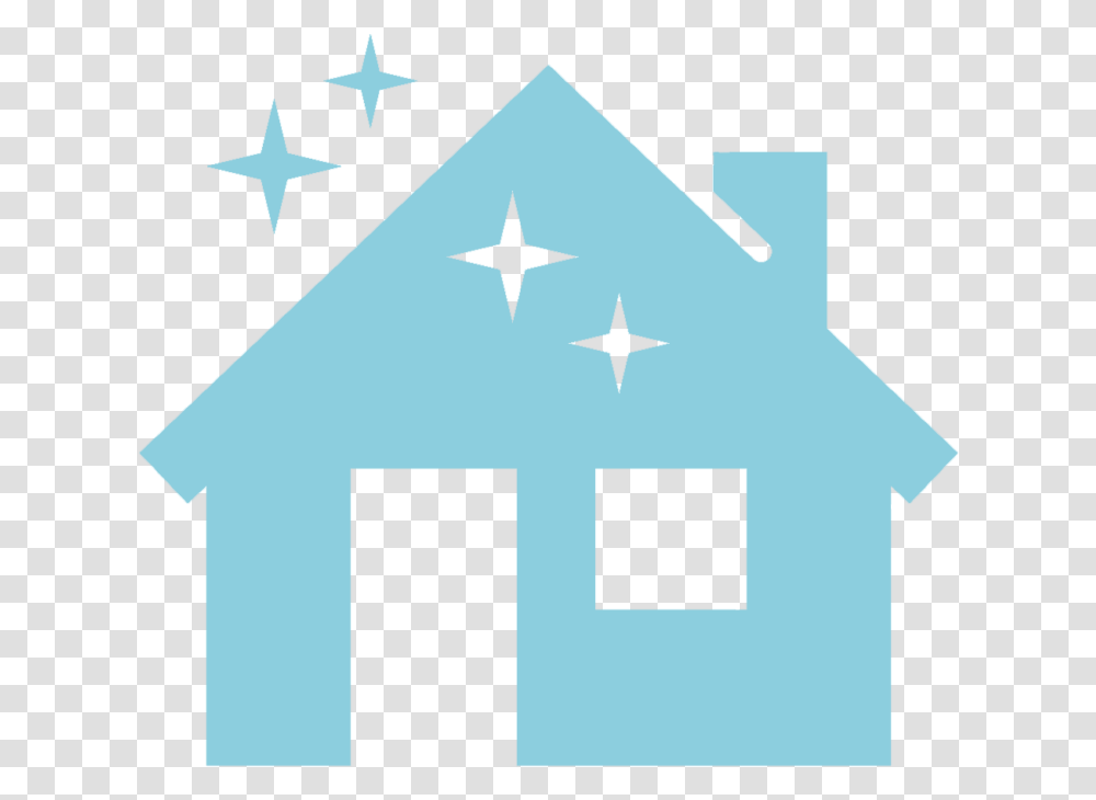 House Cleaning Icon, Star Symbol Transparent Png