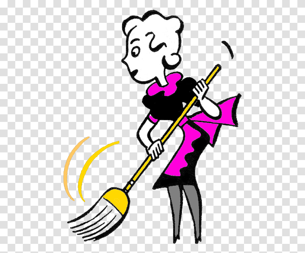 House Cleaning In Black And White Clipart Download, Performer, Musician, Musical Instrument, Leisure Activities Transparent Png
