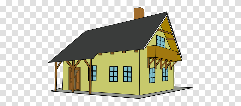House Clip Art Free Vector, Housing, Building, Cabin, Cottage Transparent Png