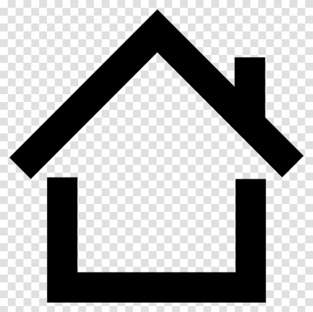House Clip Art Simple, Axe, Tool, Stencil, Triangle Transparent Png