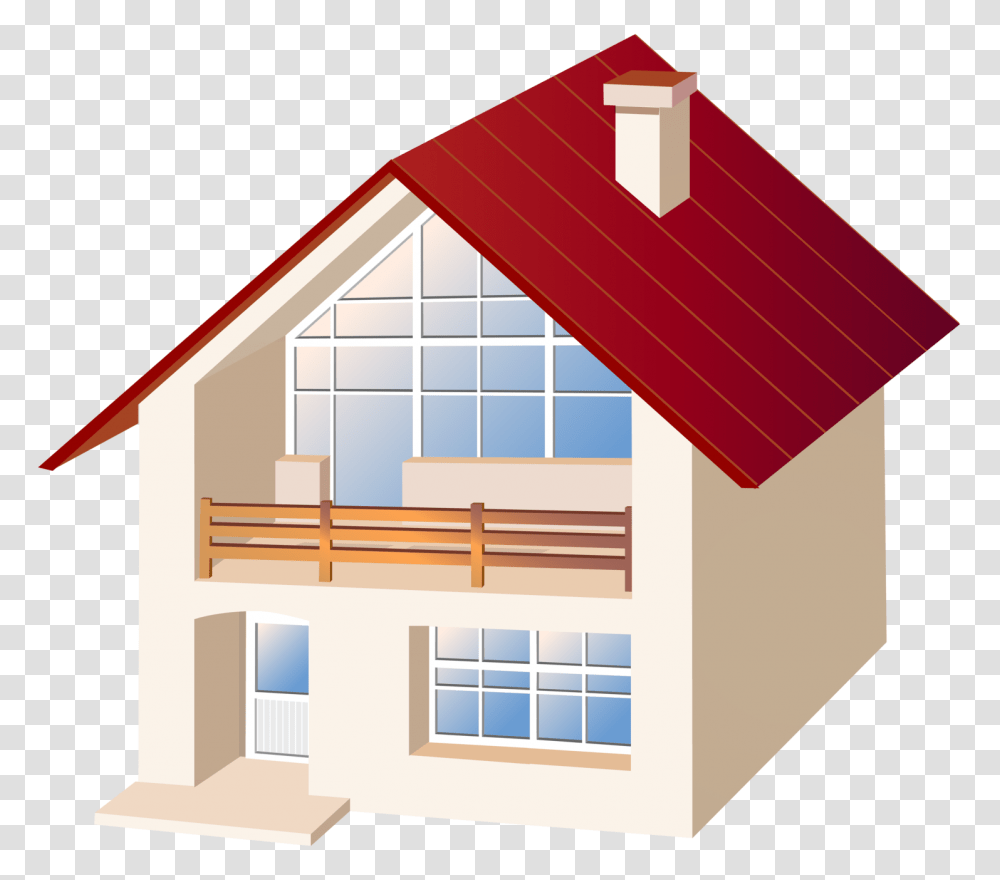 House Clip, Housing, Building, Cabin, Nature Transparent Png