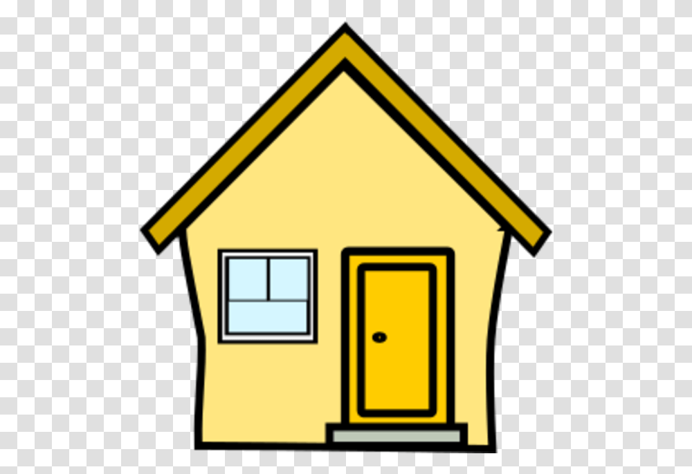 House Clipart Yellow House Clipart, Housing, Building, Den, Postal Office Transparent Png