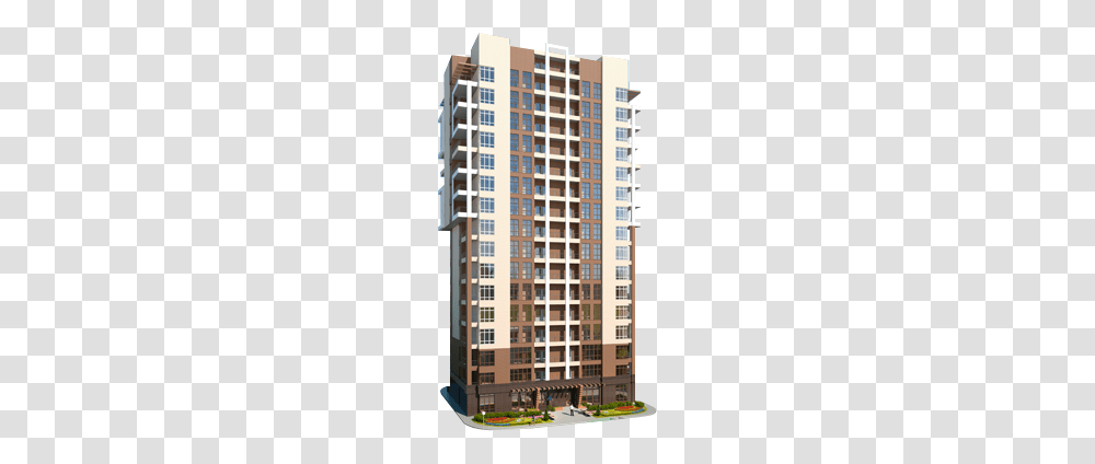 House, Condo, Housing, Building, High Rise Transparent Png