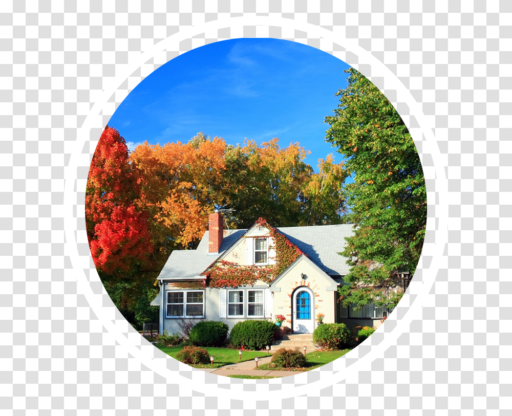 House, Cottage, Housing, Building, Tree Transparent Png