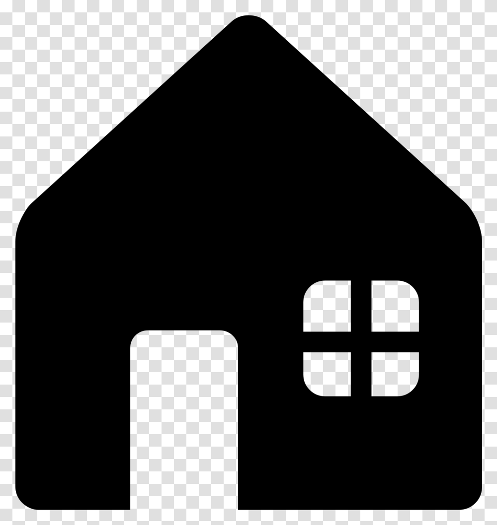 House Emoji Black N White Download House Emoji Black And White, Gray, World Of Warcraft Transparent Png