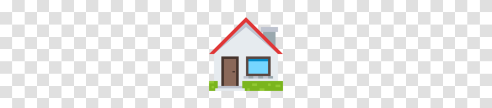 House Emoji On Emojione, Housing, Building, Den, Cottage Transparent Png