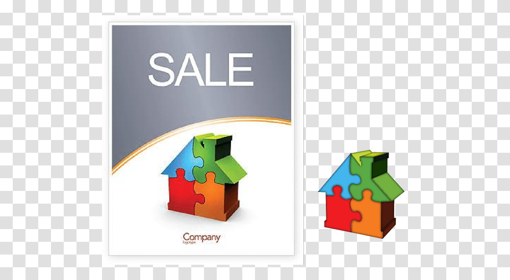 House For Sale Clip Art, Paper, Flyer, Poster, Advertisement Transparent Png