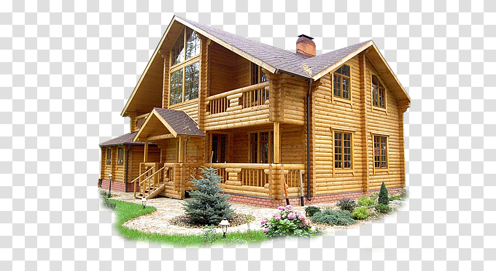 House From The Outside Image Log House No Background, Housing, Building, Cabin, Log Cabin Transparent Png