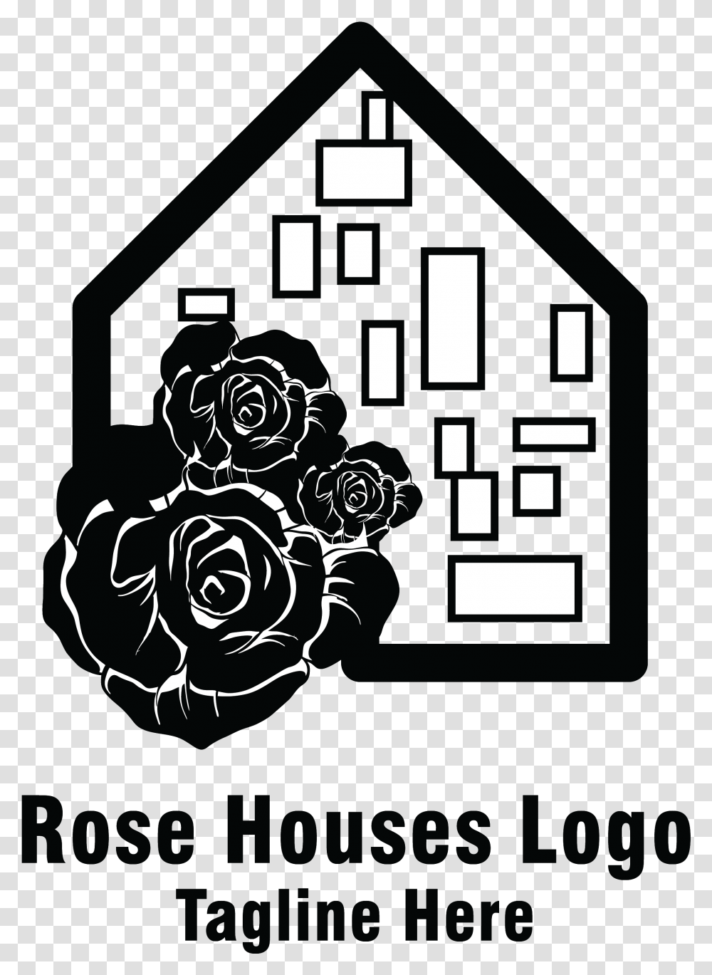 House, Floral Design, Pattern Transparent Png