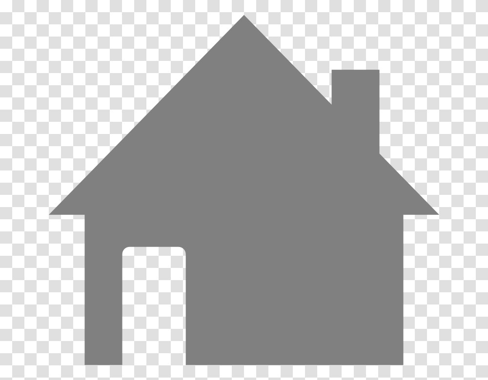 House Grey House Cartoon, Cross, Building, Triangle Transparent Png