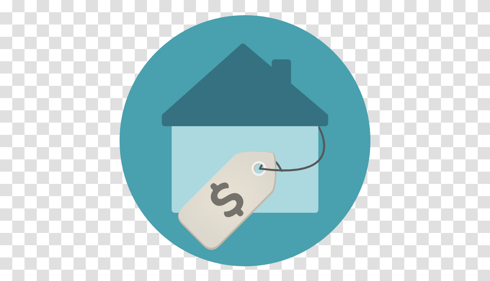 House House Real Estate Icon, Text, Label, Mailbox, Letterbox Transparent Png
