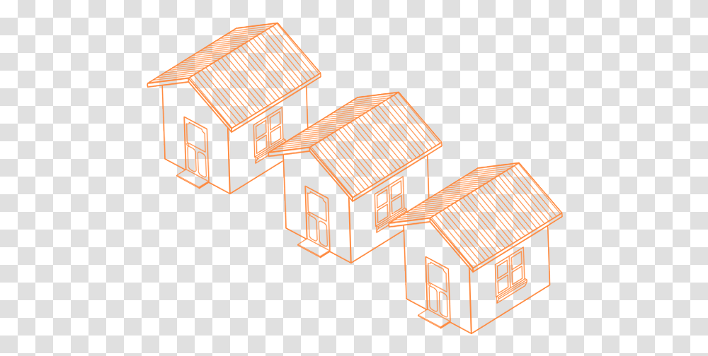 House, Housing, Building, Cabin, Brick Transparent Png