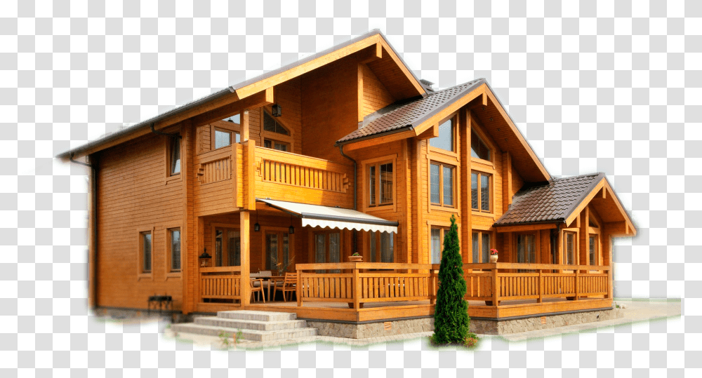 House, Housing, Building, Cabin, Log Cabin Transparent Png