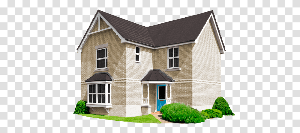 House, Housing, Building, Cottage, Grass Transparent Png