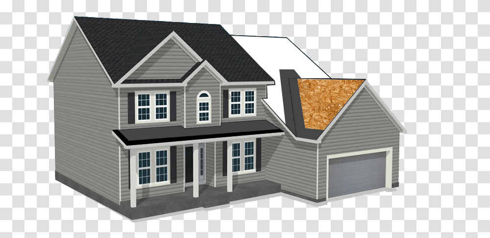 House, Housing, Building, Roof, Siding Transparent Png
