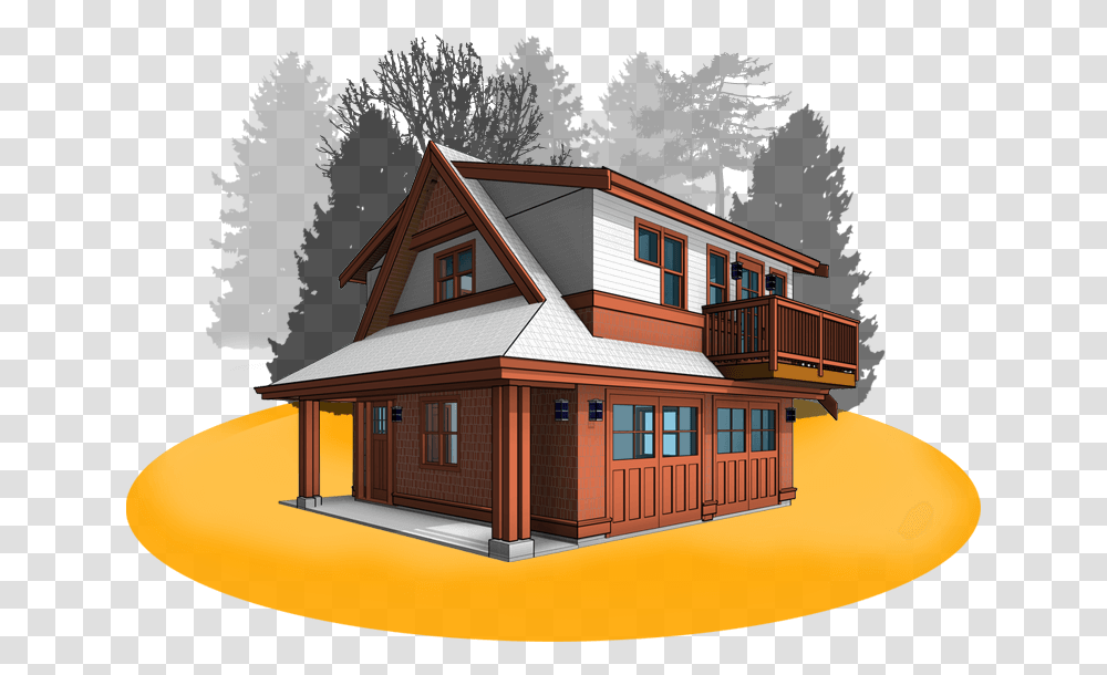 House, Housing, Building, Villa, Cabin Transparent Png