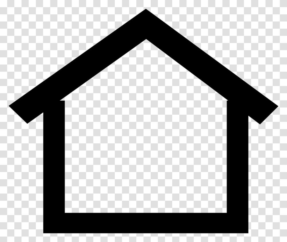 House Icon Free Download, Axe, Silhouette, Triangle Transparent Png