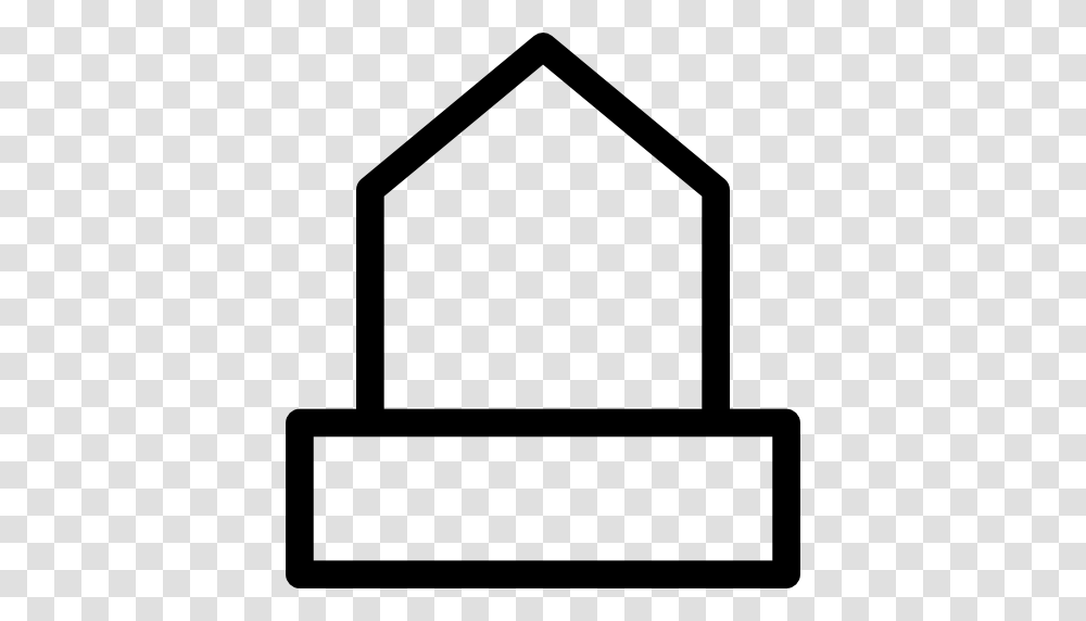 House Icon, Label, Electronics, Silhouette Transparent Png