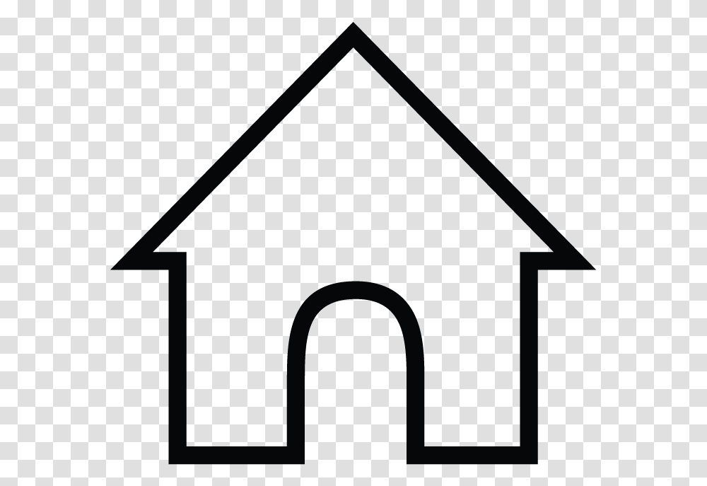 House Icon White My Home Coloring Pages, Building, Den, Triangle Transparent Png