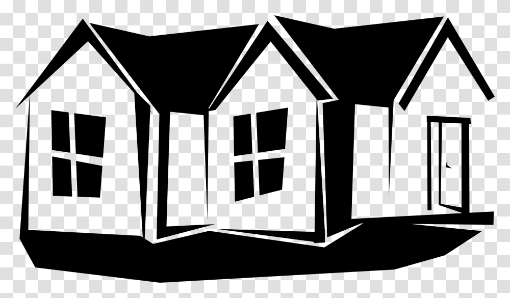 House Image House Clipart Black And White, Gray, World Of Warcraft Transparent Png