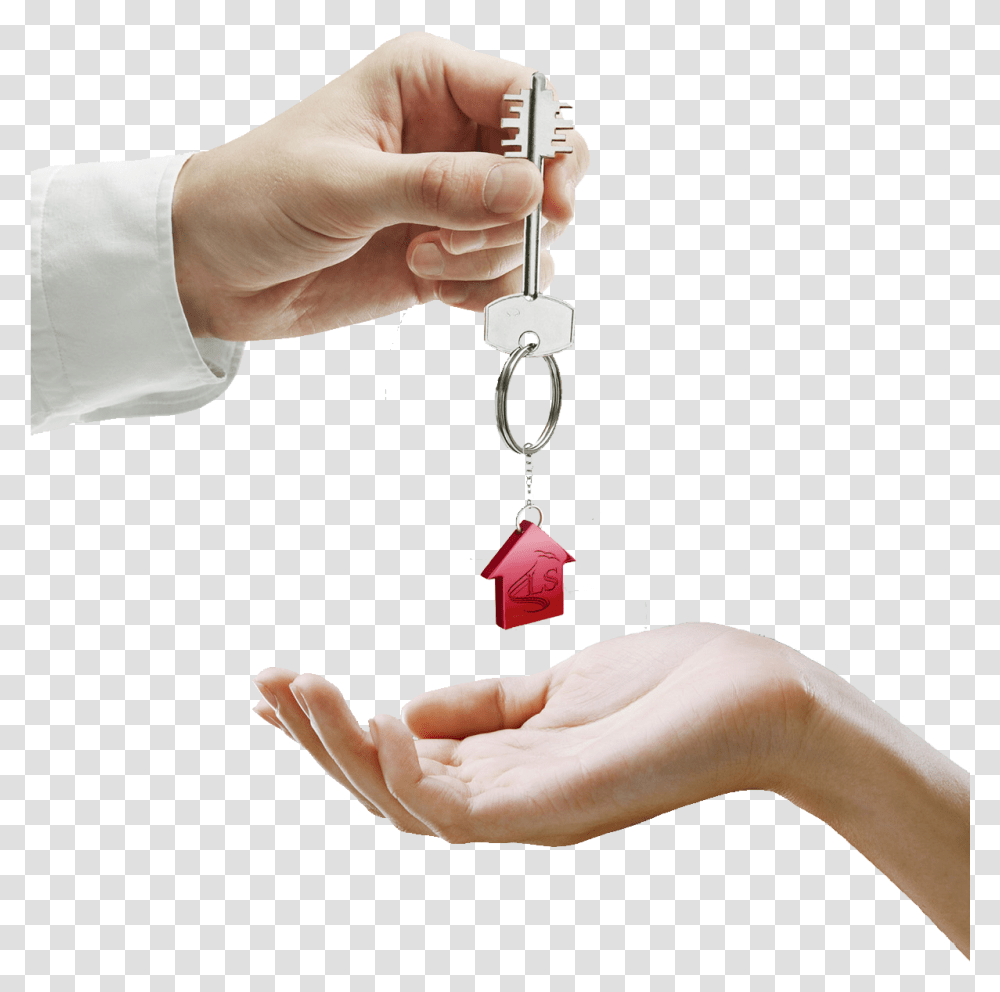 House Key Chain, Hand, Person, Finger, Accessories Transparent Png