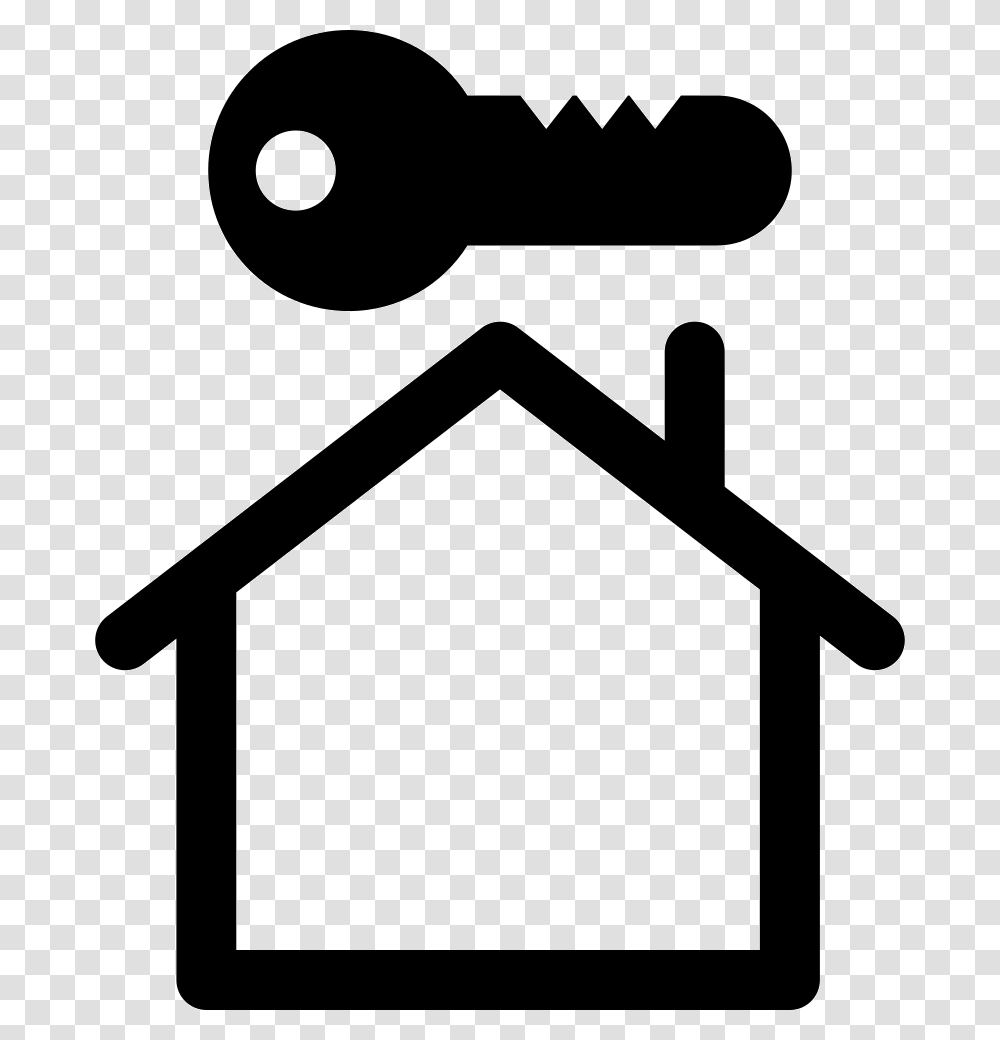 House Keys Icon Key House Free, Label, Stencil, Silhouette Transparent Png
