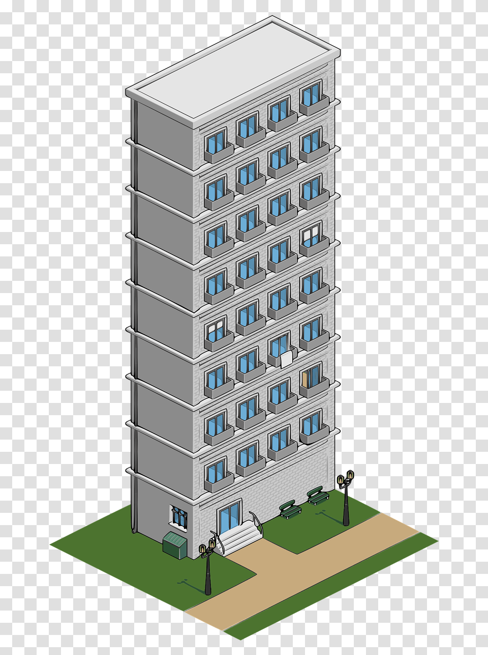 House Lantern Street Free Vector Graphic On Pixabay Gedung, High Rise, City, Urban, Building Transparent Png