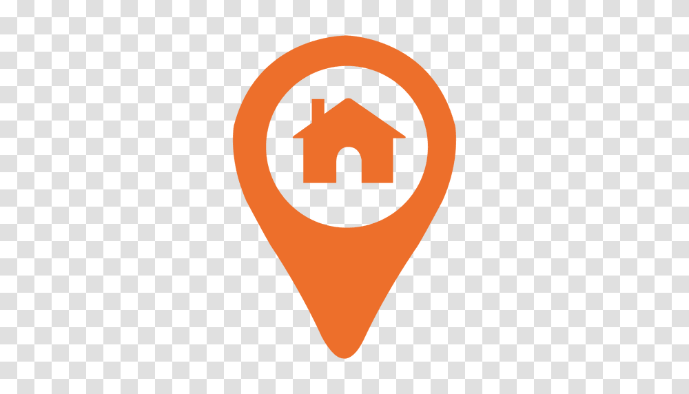 House Location Marker Icon, Plectrum, Heart, Path, Number Transparent Png