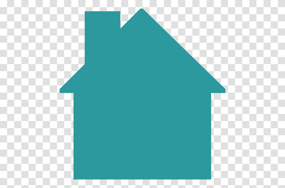 House Logo Teal Clip Art, Recycling Symbol, Triangle, Paper Transparent Png
