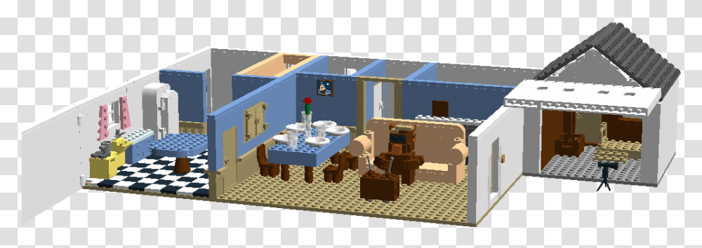 House, Minecraft, Furniture, Toy, Table Transparent Png