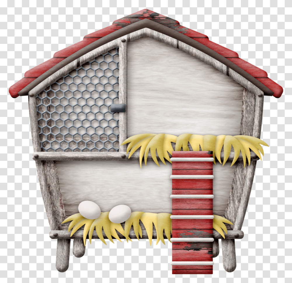 House Of Hen Clip Art Download, Outdoors, Nature, Building, Countryside Transparent Png