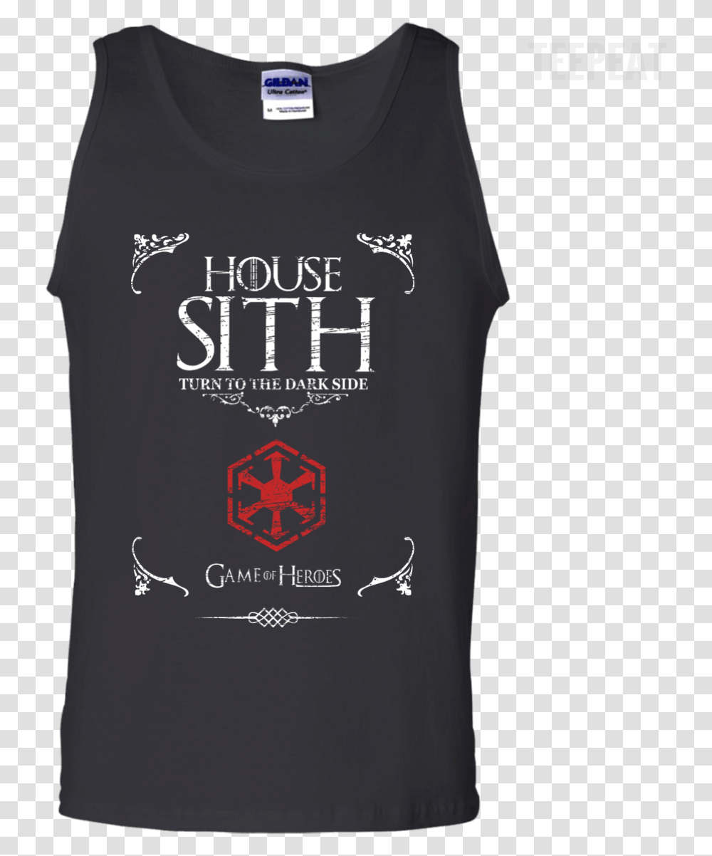 House Of Sith Tee Apparel Teepeat Active Tank, T-Shirt, Tank Top Transparent Png