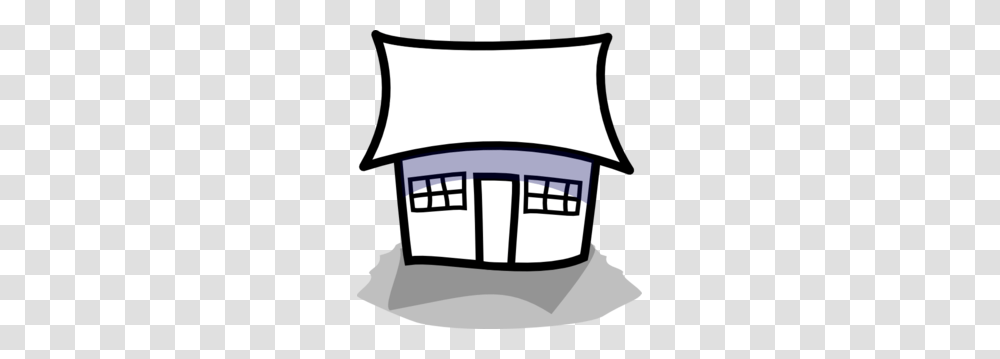 House Outline Clipart Black And White, Pillow, Cushion, T-Shirt Transparent Png