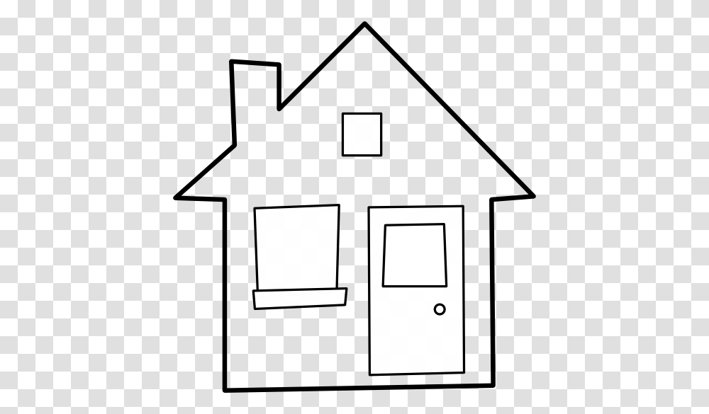 House Outline Clipart, Housing, Building, Diagram, Mailbox Transparent Png