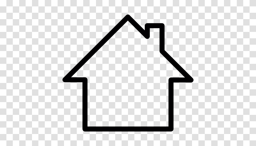 House Outline Image, Outdoors, Nature, Housing, Building Transparent Png