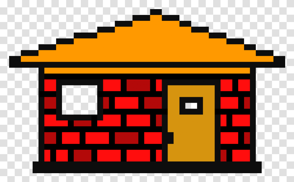 House, Pac Man Transparent Png