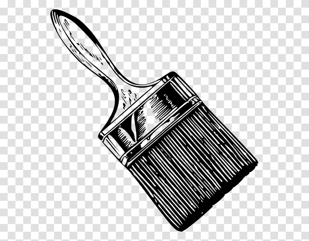 House Paint Brush Clip Art, Gray, World Of Warcraft Transparent Png