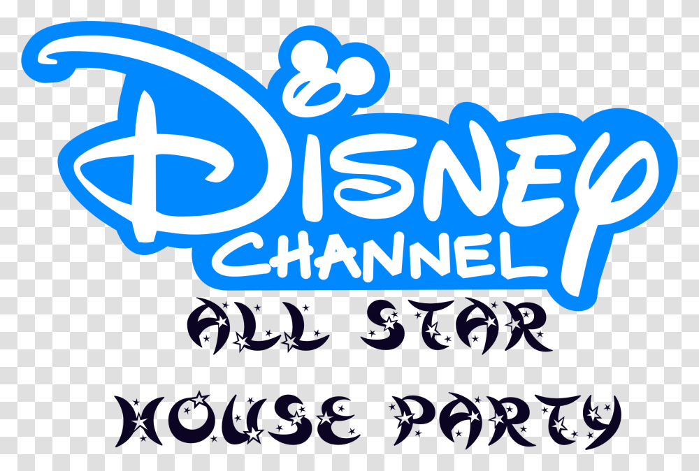 House Party Logo Disney All Channels Logo, Indoors Transparent Png