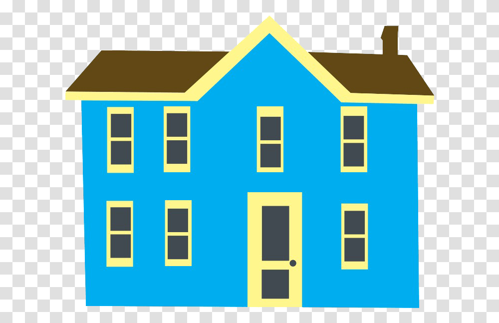 House Photo Background Big Blue House Clip Art, First Aid, Housing, Building, Neighborhood Transparent Png