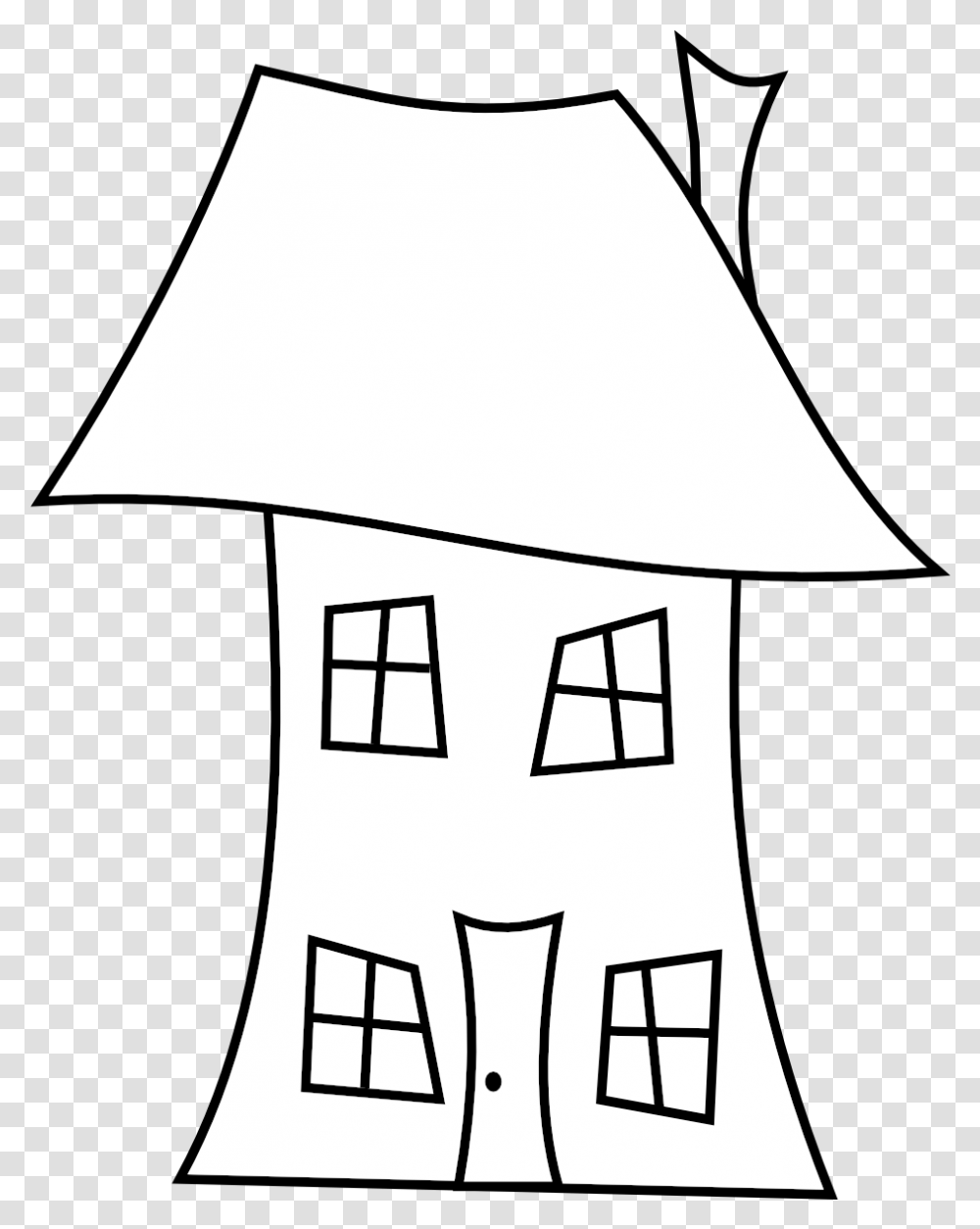House Picture Library Files Clipart Cartoon House Outline, Building, Housing, Outdoors, Nature Transparent Png