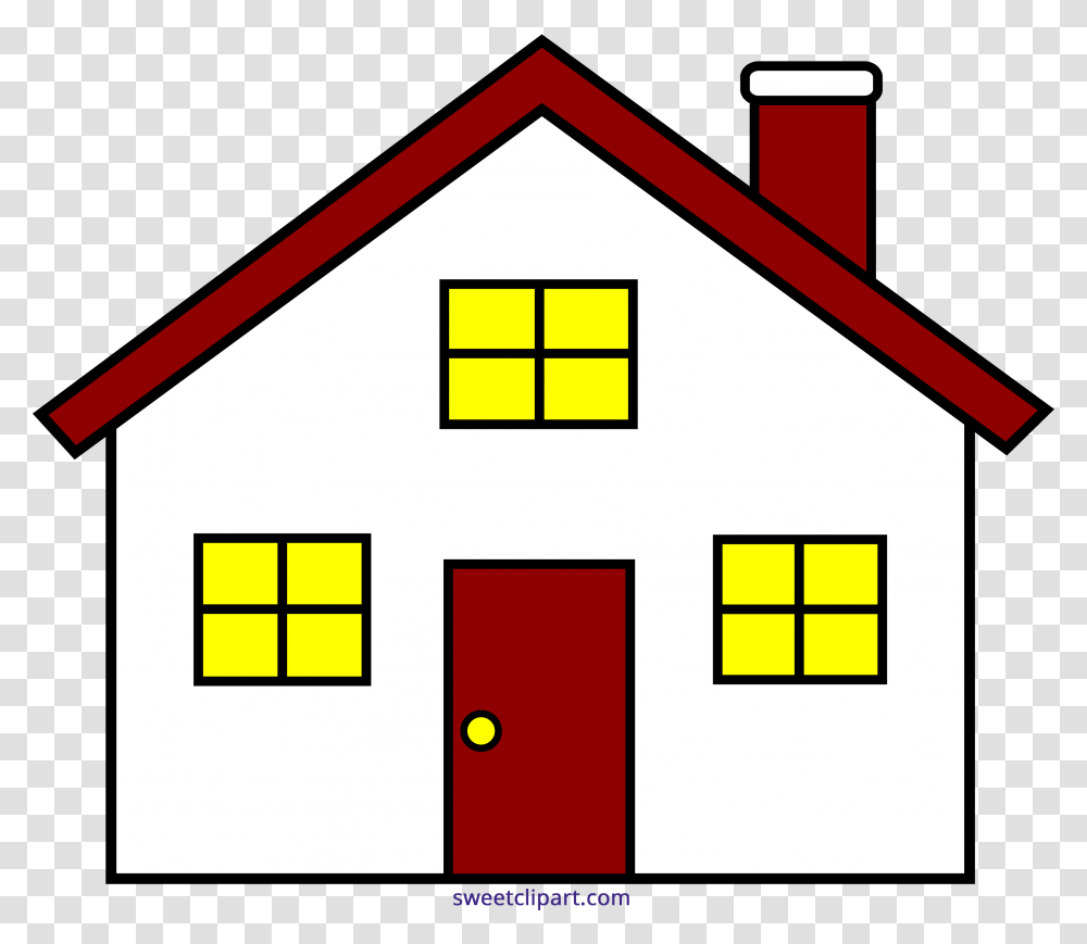 House Red White Clipart, Housing, Building, First Aid, Neighborhood Transparent Png
