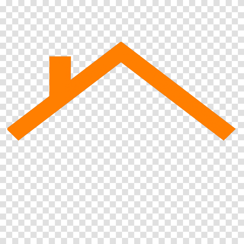 House Roof Rooftop House Roof Logo Orange, Axe, Tool, Triangle, Symbol Transparent Png